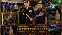 Kapolres Pasbar AKBP Agung Tribawanto Tekan Kejahatan yang Meresahkan Warga, Iptu A. Agung Ngurah Amankan 9 Terduga Pelaku