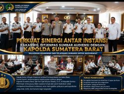 Karutan Anak Air Mai Yudiansyah Hadiri Audiensi Bersama Kapolda Sumbar, Pererat Kolaborasi
