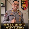 Dari Polres Pasaman ke Polda Sumbar, AKP Fion Joni Hayes Jalani Penugasan Baru