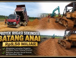 Dari Saluran Air hingga Harapan Petani, Proyek Irigasi Sekunder Batang Anai Diharapkan Perkuat Pertanian Padang Pariaman
