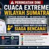 Wabup Solok H. Candra Siagakan Seluruh OPD Hadapi Cuaca Ekstrem, Warga Kawasan Longsor dan DAS Diminta Waspada