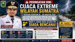 Wabup Solok H. Candra Siagakan Seluruh OPD Hadapi Cuaca Ekstrem, Warga Kawasan Longsor dan DAS Diminta Waspada