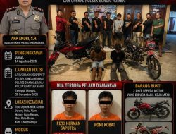 Kapolres Dharmasraya Pastikan Polisi Hadir untuk Warga, Kasat Reskrim AKP Andri Ungkap Dua Kasus