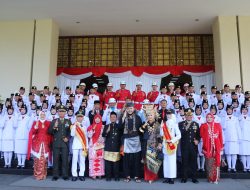 Dandim 0312/Padang Hadiri Upacara Peringatan HUT ke-81 Kemerdekaan RI di Halaman Kantor Wali Kota Padang