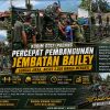 Kodim 0312/Padang Kawal Pembangunan Jembatan Sungai Jirak, Danramil Mayor Arm Febrinaldi Musdar Tekankan Pengabdian untuk Rakyat