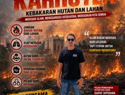 Afriadi Andika Minta Karhutla di Riau Diusut Sampai Aktor Utama: Jika Terbukti, Izin Harus Dicabut dan Pelaku Diproses Hukum