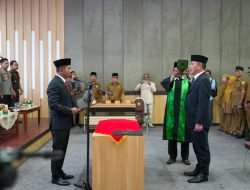 Masheri Yanda Boy Resmi Jabat Pj Sekda Solok, Bupati Minta Birokrasi Solid dan APBD Efisien