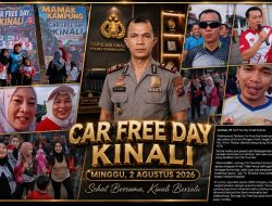 Kapolsek Kinali AKP Feri Yuzaldi, S.H. Perkuat Sinergi Bersama Warga dalam Car Free Day Perdana Kinali