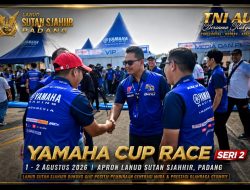 Giat Yamaha Cup Race Seri 2 di Apron Lanud Sutan Sjahrir Padang Bergema, Lanud Dorong Generasi Muda Raih Prestasi