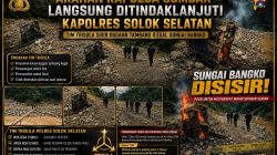 Arahan Kapolda Sumbar Langsung Ditindaklanjuti Kapolres Solok Selatan, Tim Trisula Sisir Dugaan Tambang Ilegal Sungai Bangko