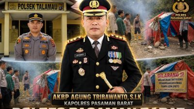 AKBP Agung Tribawanto Tindak Dugaan PETI di Talamau, Iptu Fifriki Candra Ingatkan Ancaman Pidana