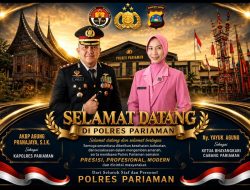 AKBP Agung Pranajaya dan Ny. Yayuk Agung Tiba di Polres Pariaman, Semangat Baru untuk Pelayanan kepada Masyarakat