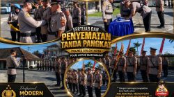 Giat Sertijab Polres Solok Kota Dipimpin AKBP Mas’ud Ahmad, AKP Oon Kurnia Illahi Jadi Kapolsek Sungai Lasi, Perkuat Kamtibmas