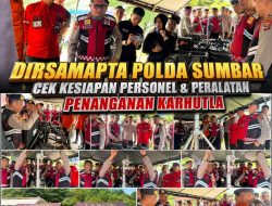 Kesiapan Jadi Harga Mati, AKBP Andre Anas Pastikan Personel Karhutla Polda Sumbar Mampu Bergerak Cepat