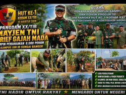 Mayjen TNI Arief Gajah Mada Pimpin Gerakan Hijau Kodam XX/TIB di Kampus UIN Imam Bonjol