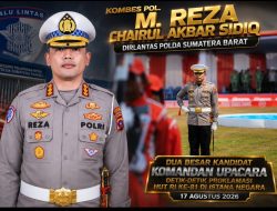 Kombes Pol. M. Reza Chairul Akbar Sidiq Dirlantas Polda Sumbar Berpeluang Ukir Sejarah di Upacara HUT RI ke-81