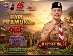 Jambore Nasional XII 2026 Jadi Momentum, II Apriyatna, S.E. Tekankan Karakter dan Kemandirian Pramuka