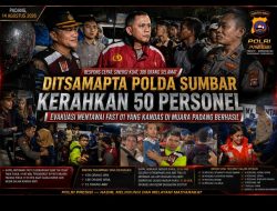 Mentawai Fast 01 Berhasil Menepi, Respons Cepat Ditsamapta Polda Sumbar Dipuji