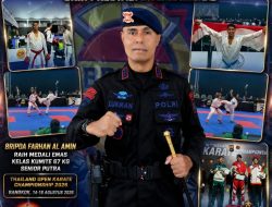 Polri untuk Masyarakat, Satbrimob Polda Sumbar Persembahkan Emas Farhan di Thailand