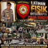 Latihan Fisik di Ditsamapta Polda Sumbar, AKBP Andre Anas Tekankan Disiplin dan Kekompakan