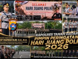Kapolres Tanah Datar AKBP Marwan Fajri Pimpin Peringatan Hari Juang Polri 2026 di Mapolres Tanah Datar