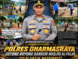 Kapolres Dharmasraya AKBP Kartyana Widyarsa Wardoyo Putro Tegaskan Polri Tak Hanya Hadir dalam Penegakan Hukum