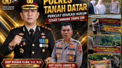 Kapolsek Rambatan AKP Saipul Anwar Turun ke Lokasi, Polres Tanah Datar Tegaskan Tambang Tanpa Izin Berujung Pidana
