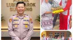 Bukan Sekadar Menjaga Kamtibmas, Polsek Lubuk Tarok Hadir Berbagi untuk Warga Kurang Mampu