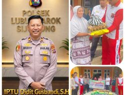 Bukan Sekadar Menjaga Kamtibmas, Polsek Lubuk Tarok Hadir Berbagi untuk Warga Kurang Mampu