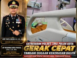 Satreskrim Polres Lima Puluh Kota Gerak Cepat Tangani Dugaan Kekerasan Balita, Kapolres AKBP Syaiful Wachid Kawal Penegakan Hukum
