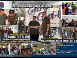 Kalapas Ronaldo Devinci Talesa Terima Bantuan 200 DOC Ayam Petelur dari PT Japfa Comfeed, Perkuat Kemandirian Warga Binaan