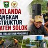 Zigo Rolanda Perjuangkan Infrastruktur Kabupaten Solok, Jalan hingga Sungai Dapat Dukungan Pusat
