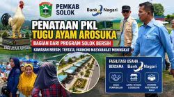 Jon Firman Pandu Tata PKL Tugu Ayam Arosuka: Lingkungan Bersih, Wisata Tumbuh, Ekonomi Bergerak
