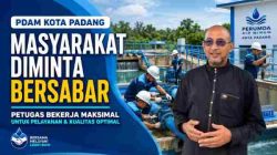 Dirut Perumda Padang Jelaskan Air Keruh, Infrastruktur Pascabencana Masih Dioptimalkan