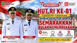 Jon Firman Pandu–H. Candra Ajak Warga Semarakkan HUT RI ke-81, Pemkab Solok Matangkan Rangkaian Bulan Kemerdekaan