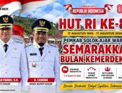 Jon Firman Pandu–H. Candra Ajak Warga Semarakkan HUT RI ke-81, Pemkab Solok Matangkan Rangkaian Bulan Kemerdekaan