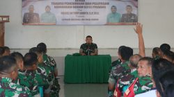 LETKOL INF. FAIQ FAHMI INGATKAN PRAJURIT KODIM 0312/PADANG JAGA DISIPLIN DAN HINDARI PELANGGARAN