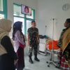 Saat Prajurit Terbaring Sakit, Letkol Inf. Faiq Fahmi Hadir Membawa Semangat dan Kepedulian