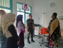 Saat Prajurit Terbaring Sakit, Letkol Inf. Faiq Fahmi Hadir Membawa Semangat dan Kepedulian