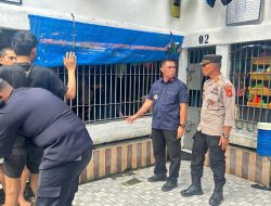 Persempit Ruang Barang Terlarang, Lapas Lhoksukon Libatkan TNI-Polri Dalam Razia Mendadak