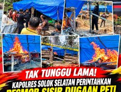 Laporan Warga Langsung Direspons! Kapolres Solok Selatan Kerahkan Resmob Sikat Dugaan PETI di Batang Hari