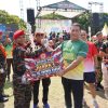 SATU LANGKAH BERSAMA RAKYAT, PANGDAM XX/TIB LEPAS DAN IKUTI FUN RUN HUT KE-81 TNI