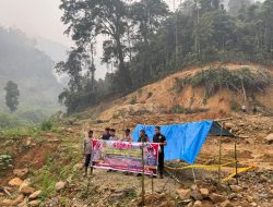 Polsek KPGD Bergerak ke Lokasi Viral Dugaan PETI, Fasilitas Tambang yang Ditinggalkan Ditindak
