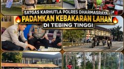 Sebelum Meluas  Polri untuk Masyarakat, Kapolres Dharmasraya AKBP Kartyana Widyarso WP Pimpin Respons Karhutla di Pulau Punjung