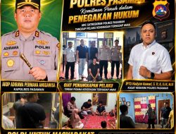 Polri untuk Masyarakat, Kapolres Pasaman AKBP Adirawa Permana Anggawisa Tegakkan Hukum, IPTU Hadyan Hawari Pimpin Penanganan Kekerasan Anak