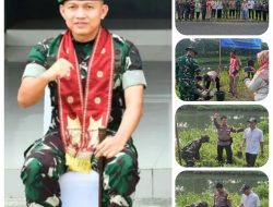 Letkol Inf Faiq Fahmi Tanam Pohon di Seberang Padang, HUT ke-81 TNI Jadi Momentum Mengabdi untuk Negeri