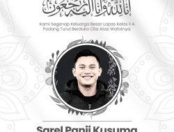 Wujud Empati Keluarga Besar Lapas Kelas IIA Padang, Ronaldo Devinci Talesa Sampaikan Duka Cita