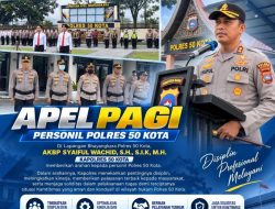 Di Bawah Kepemimpinan AKBP Syaiful Wachid, Polres 50 Kota Konsisten Hadir Jaga Keamanan dan Layani Warga