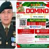 Letkol Inf. Adi Nofriadi Nata Tegaskan Semangat TNI AD Hadir untuk Rakyat, Turnamen Domino HUT ke-81 Digelar di Payakumbuh