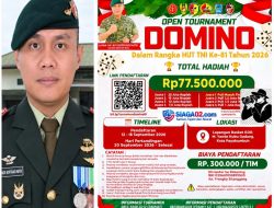 Letkol Inf. Adi Nofriadi Nata Tegaskan Semangat TNI AD Hadir untuk Rakyat, Turnamen Domino HUT ke-81 Digelar di Payakumbuh
